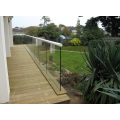 Main-courante de balustrade en verre structurel